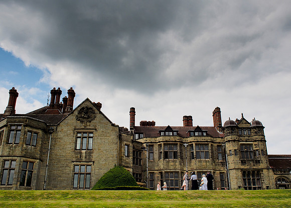 The wedding of Kerry and Tom at Worth School, Sussex