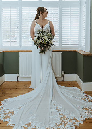 A relaxed intimate wedding at Farthingloe Barn near Dover in Kent