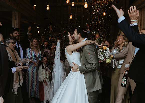 An intimate and relaxed wedding at Squerryes Court with receptions at both Squerryes winery in Westerham and Falconhurst in Markbeech, Kent