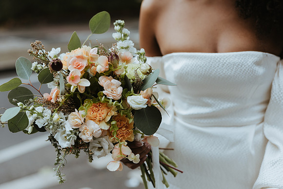 Bouquet detail shot