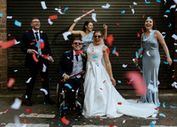 The wedding of Paralympian’s Hannah Cockroft OBE to Nathan Maguire at Halifax Minster and The Arches at Dean Clough Mill, Halifax, West Yorkshire