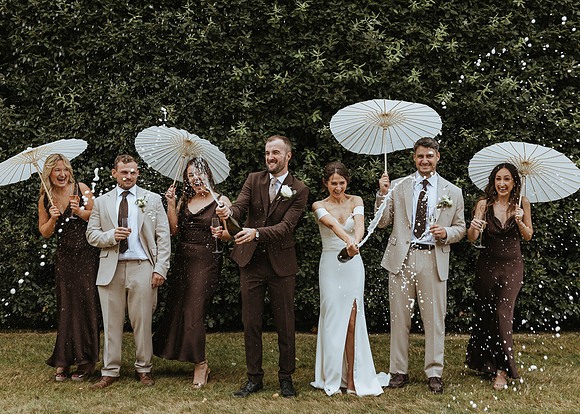 A stylish summer wedding at Findon Place West Sussex