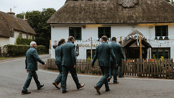 Laura and George’s wedding at Sopley Mill in Dorset