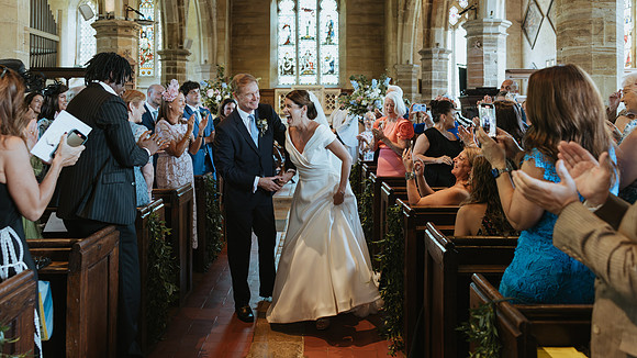 A stylish summer wedding at Chiddingstone Castle in Kent