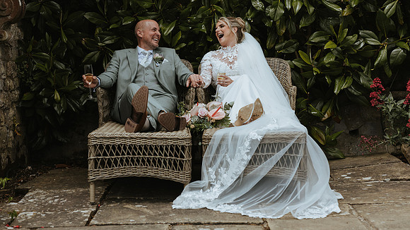 Alex and Alanna’s wedding at Port Lympne near Hythe in Kent