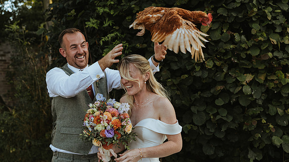 A family farm wedding near Rye in East Sussex