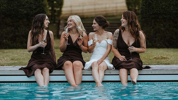 A stylish summer wedding at Findon Place West Sussex