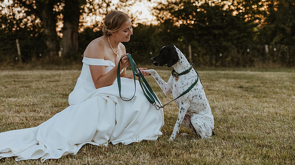 A colourful and relaxed wedding celebration at Hoopers Farm in Marsh Green Kent