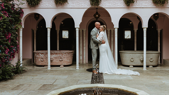 Alex and Alanna’s wedding at Port Lympne near Hythe in Kent