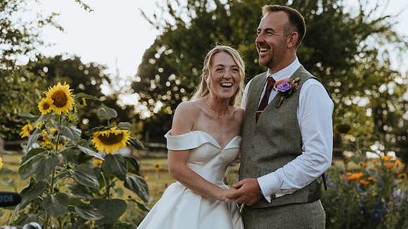 A relaxed summer wedding at a farm near Rye in East Sussex