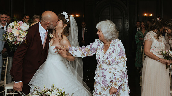A stunning summer wedding at Portmeirion village in Gwynedd, North Wales