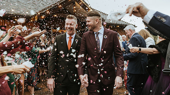 A relaxed autumn themed wedding at Westerham Golf Club