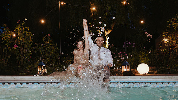 A wedding celebration near Sevenoaks in Kent