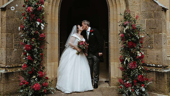 A stylish summer wedding at Holy Trinity Church Crockham Hill and Chiddingstone Castle in Chiddingstone, Kent