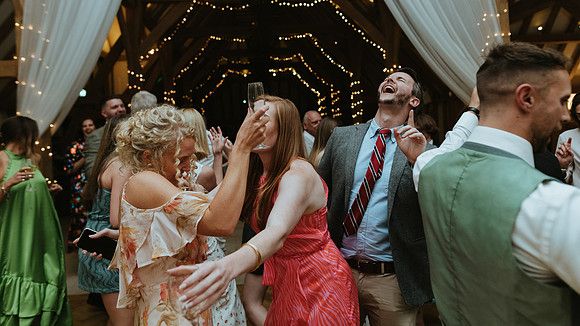 A fun and relaxed festival style wedding at The Old Kent Barn