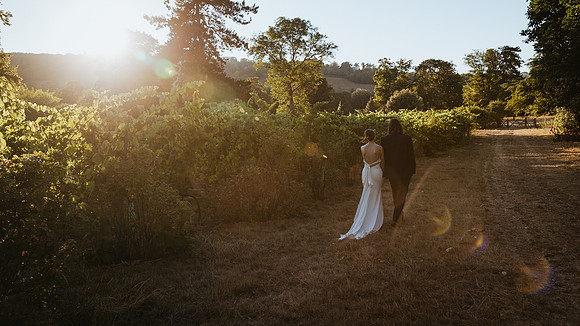 Weddings at The Mount Vineyard near Shoreham in Kent