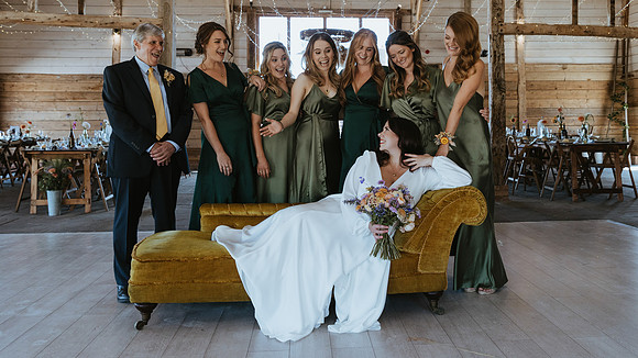 A beautiful festival style wedding at The Cherry Barn near Rye in East Sussex