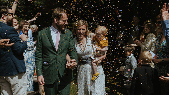 A beautiful and relaxed wedding celebration at Bore Place near Edenbridge in Kent