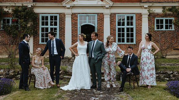 a beautiful and intimate wedding celebration at LIttle Dixter cottage, Northiam East Sussex