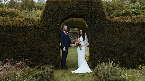 A stunning spring wedding at The Gardens in Yalding, Kent