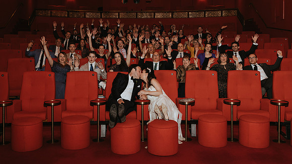 A stylish spring wedding at St Mary’s church and the iconic Olympic Studio’s in Barnes, south west London