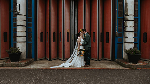 A beautiful micro wedding at the iconic Islington Town Hall in London