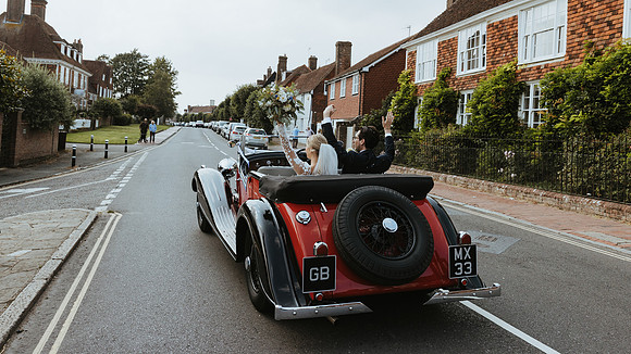 Church wedding in Burwash East Sussex