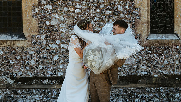 Wedding at Barcombe Church East Sussex