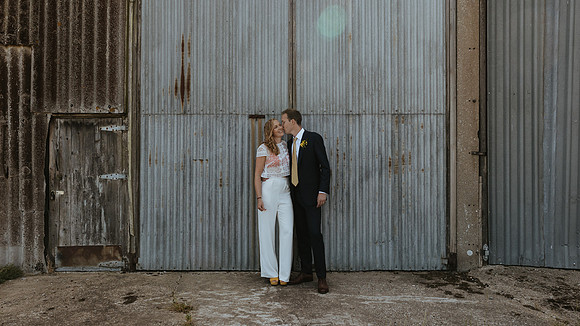 A fun and colourful and relaxed festival style wedding celebration in Horsted Keynes, West Sussex