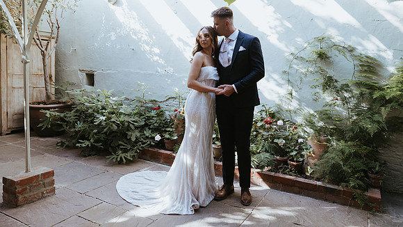 A stunning boho luxe style wedding at The Secret Garden, near Ashford in Kent