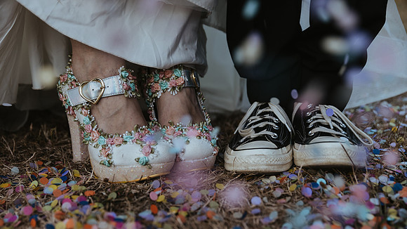 jess and Natty’s rock and roll wedding at Our Lady Undercroft Chapel Canterbury Cathedral and The NIght Yard, Barham