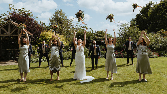 A stylish and relaxed summer wedding at St Mary’s church Chiddingstone and Hoath House, Chiddingstone Hoath