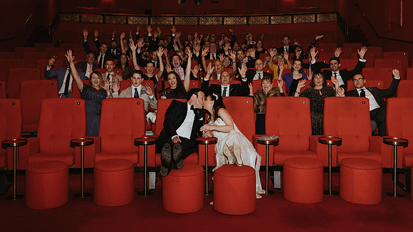 A stylish spring wedding at St Mary’s church and the iconic Olympic Studio’s in Barnes, south west London