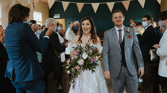A beautiful summer wedding at The Museum of Kent Life near Maidstone in Kent