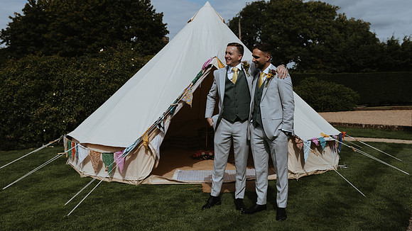 A fun and relaxed festival style wedding at The Old Kent Barn