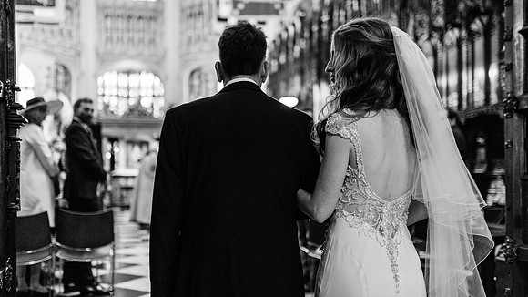 A stylish autumn wedding at the Lady Chapel, Westminster Abbey, London