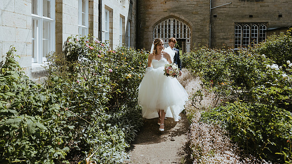 A beautiful summer wedding at Chiddingstone Castle near Edenbridge in Kent