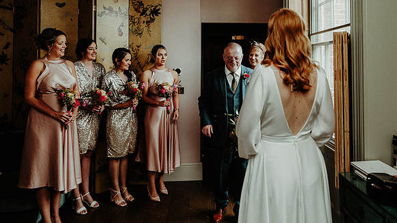 A stunning boho wedding at the boutique The Vies of Rochester boutique Hotel