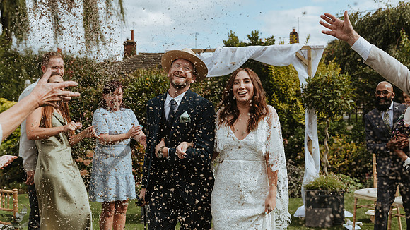 Boho Amersham wedding photography