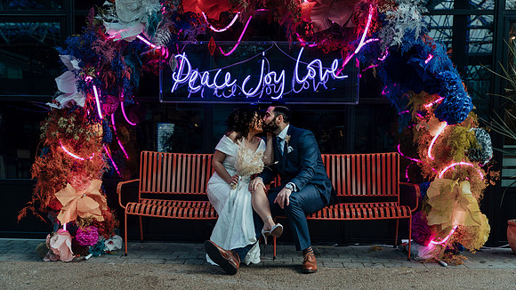 A beautiful Boho winter Wedding at Marylebone Town Hall in London and Spitalfields London