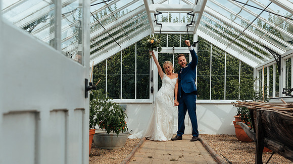 A beautiful early Autumn Wedding at the Gardens in Yalding, a stunning Wedding venue in the heart of Kent