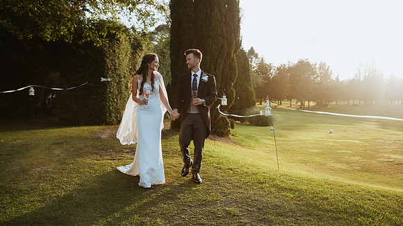 Wedding photographs at Dewlands Manor Golf Course, Wedding Photographs at St Dunstans Church in Mayfield, Love in Lace Bridal Wedding Dress, Golf themed wedding, East Sussex Wedding Photographer, Wedd