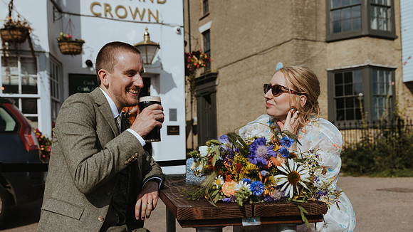 Wivenhoe Sailing Club wedding near Colchester in Essex