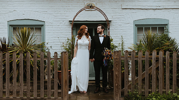 A stunning relaxed boho wedding at the boutique Blue Pigeon’s Hotel in Worth, Kent