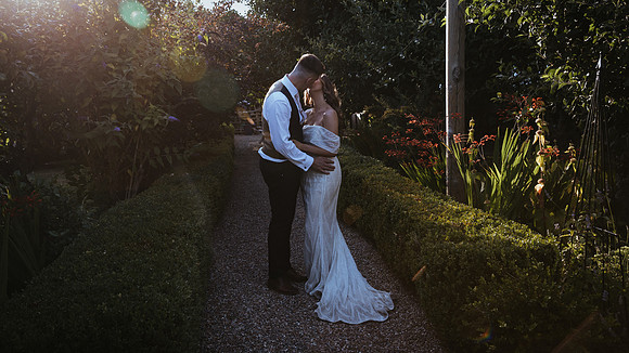 A stunning boho luxe style wedding at The Secret Garden, near Ashford in Kent