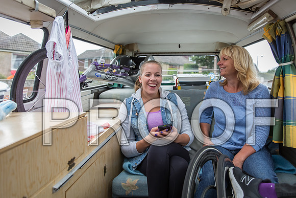 A mini tour around Yorkshire in a vintage VW camper van with Hannah Cockroft, and her family