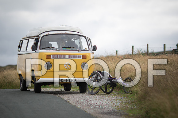 A mini tour around Yorkshire in a vintage VW camper van with Hannah Cockroft, and her family