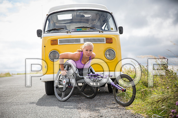 A mini tour around Yorkshire in a vintage VW camper van with Hannah Cockroft, and her family