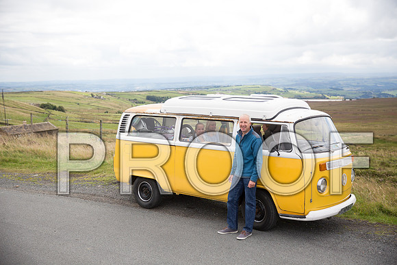 A mini tour around Yorkshire in a vintage VW camper van with Hannah Cockroft, and her family