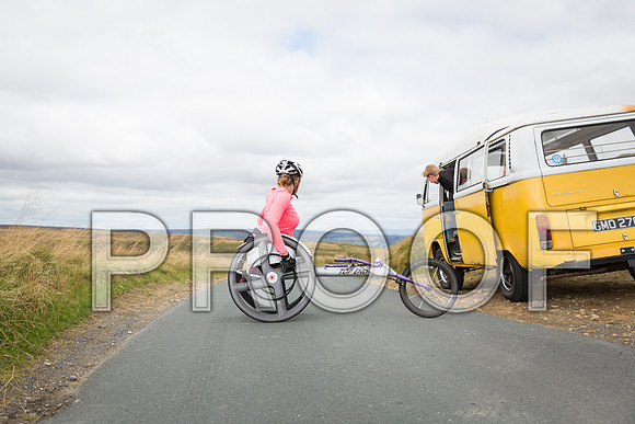 A mini tour around Yorkshire in a vintage VW camper van with Hannah Cockroft, and her family